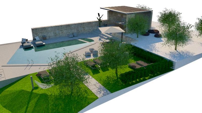 Lefkothea Villas With Large Pool, Bbq & Playground アデリアノス・カンポス エクステリア 写真